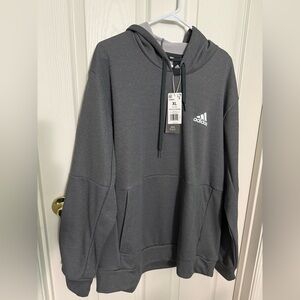 Adidas Men's Charcoal Hoodie NWT